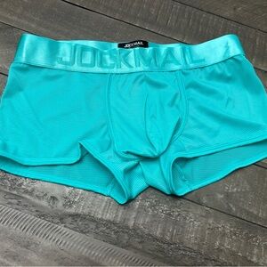 Jockmail Men's Aqua Boxer Briefs